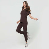 Orvosi jogger nadrág DARK CHOCOLATE - OUTLET
