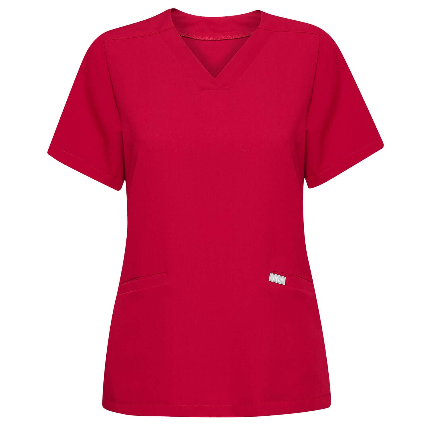 Zdravotnická halenka EMILY scrubs - RED CHERRY