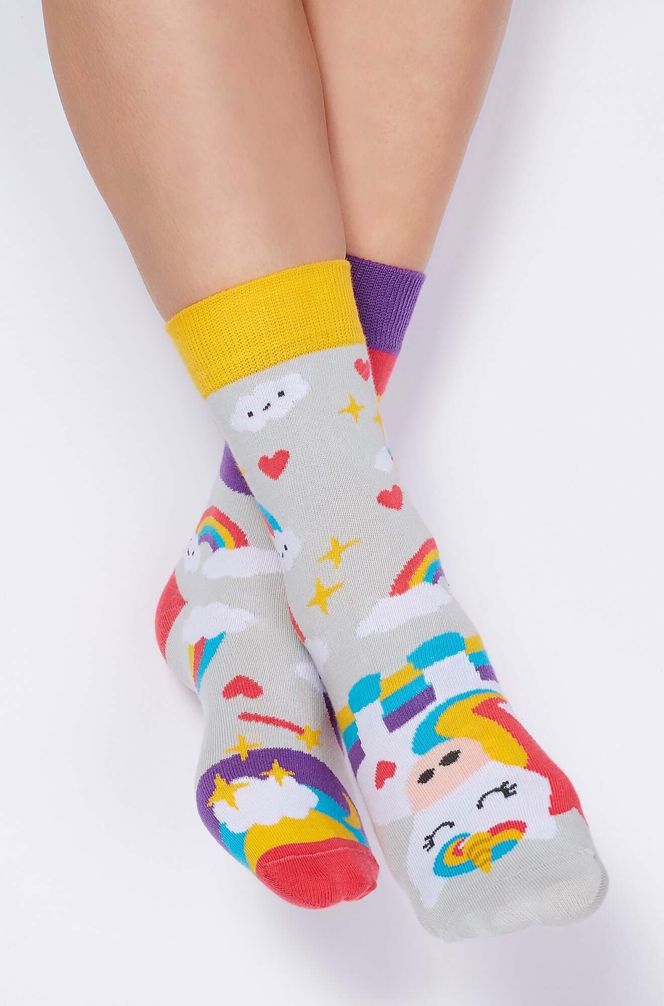 Happy Unicorn zokni
