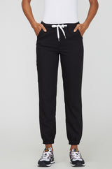 Spodnie medyczne joggery outlet - BLACK