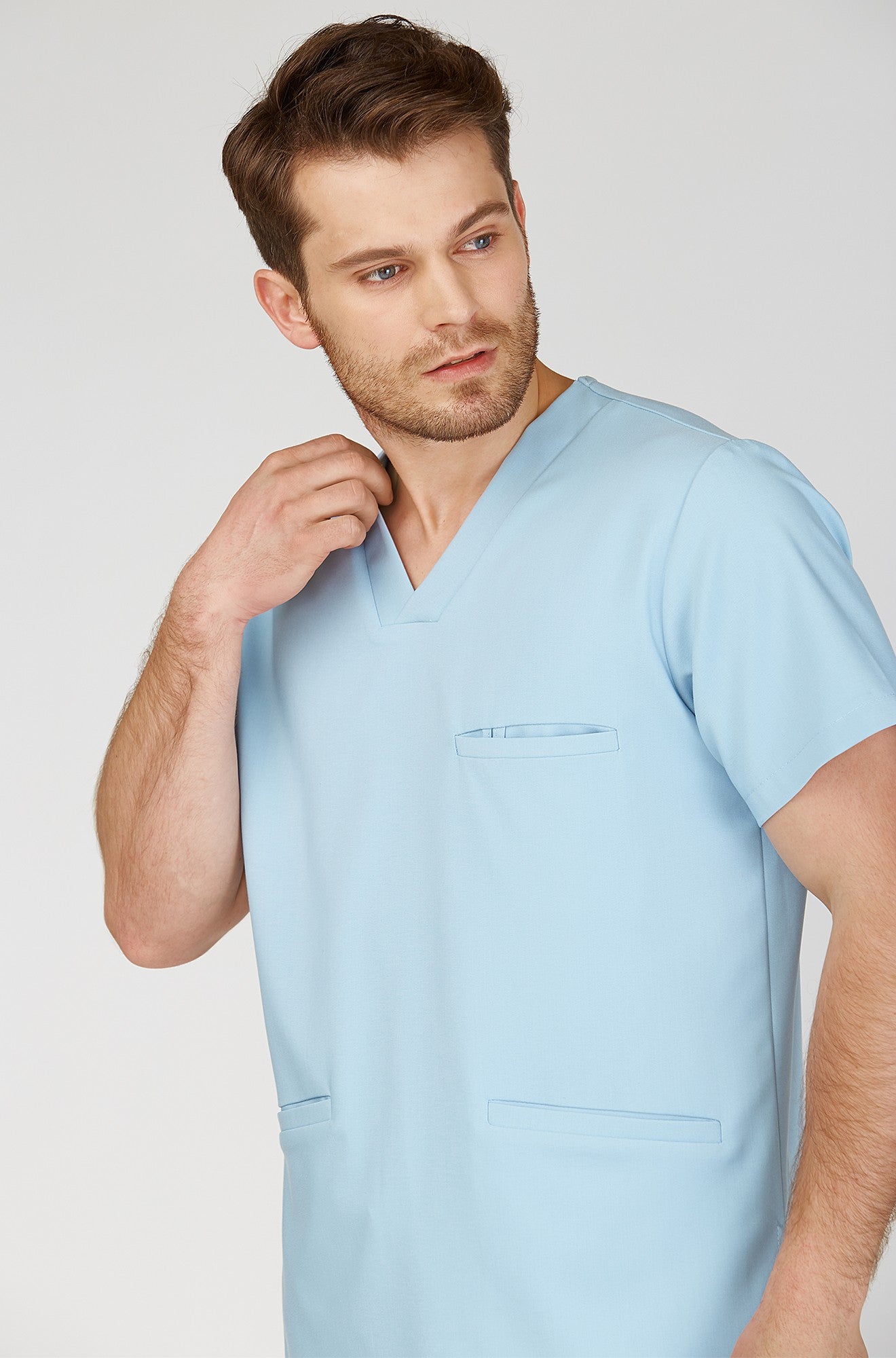 Bluza medyczna męska LOGAN - DREAM BLUE