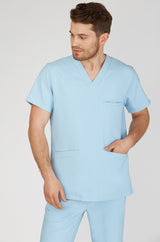 Bluza medyczna męska LOGAN - DREAM BLUE