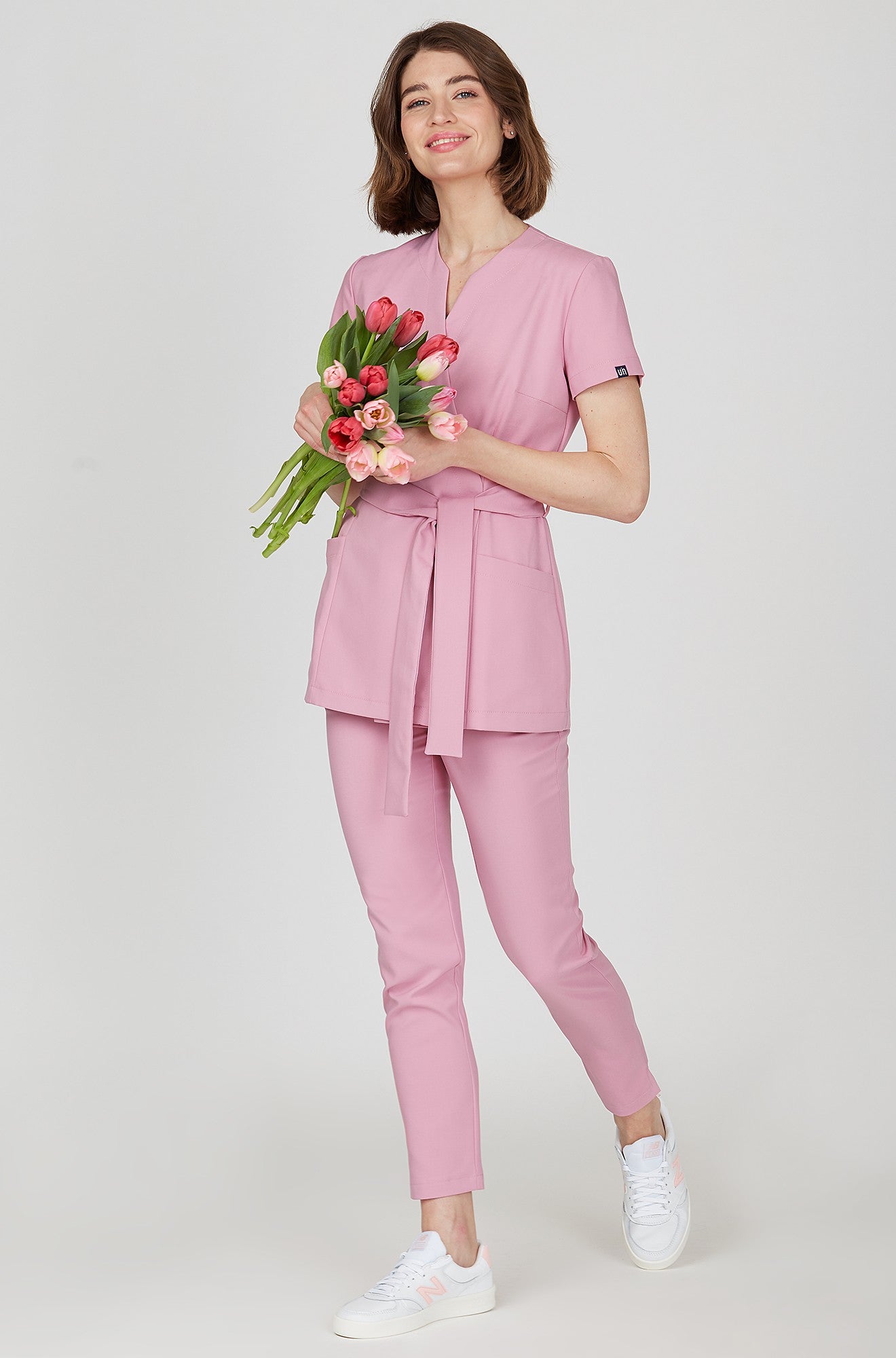 Női orvosi nadrág - LILAC PINK