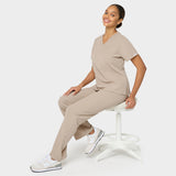 Bluza medyczna damska Emily w kolorze LATTE