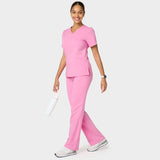 EMILY scrubs medical blouse - CANDY PINK
