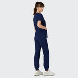 Spodnie medyczne joggery - NAVY