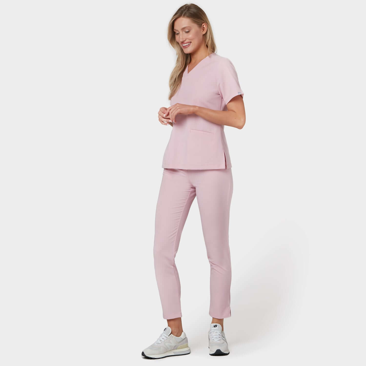 Zdravotní mikina EMILY scrubs - PASTEL PINK