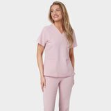 Zdravotní mikina EMILY scrubs - PASTEL PINK