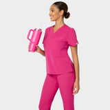 Bluza medyczna EMILY scrubs - RASPBERRY SORBET