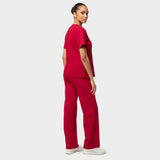Zdravotnická halenka EMILY scrubs - RED CHERRY