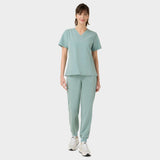 Női orvosi felső EMILY (scrubs) - SAGE GREEN