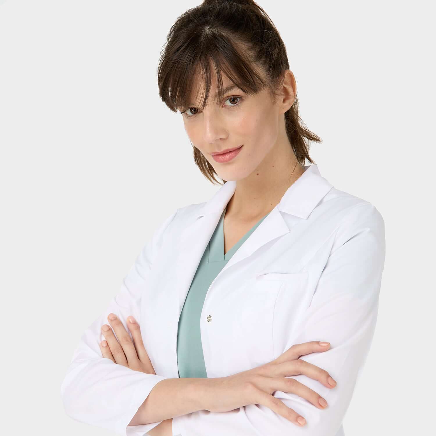 Női orvosi felső EMILY (scrubs) - SAGE GREEN