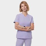Női orvosi felső EMILY (scrubs) - SOFT LILAC
