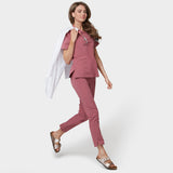 Zdravotnická halenka EMILY scrubs - WILD ROSE