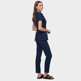 Megkötős orvosi tunika KATE - NAVY