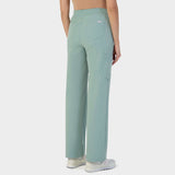 Women's wide medical trousers - SAGE GREEN