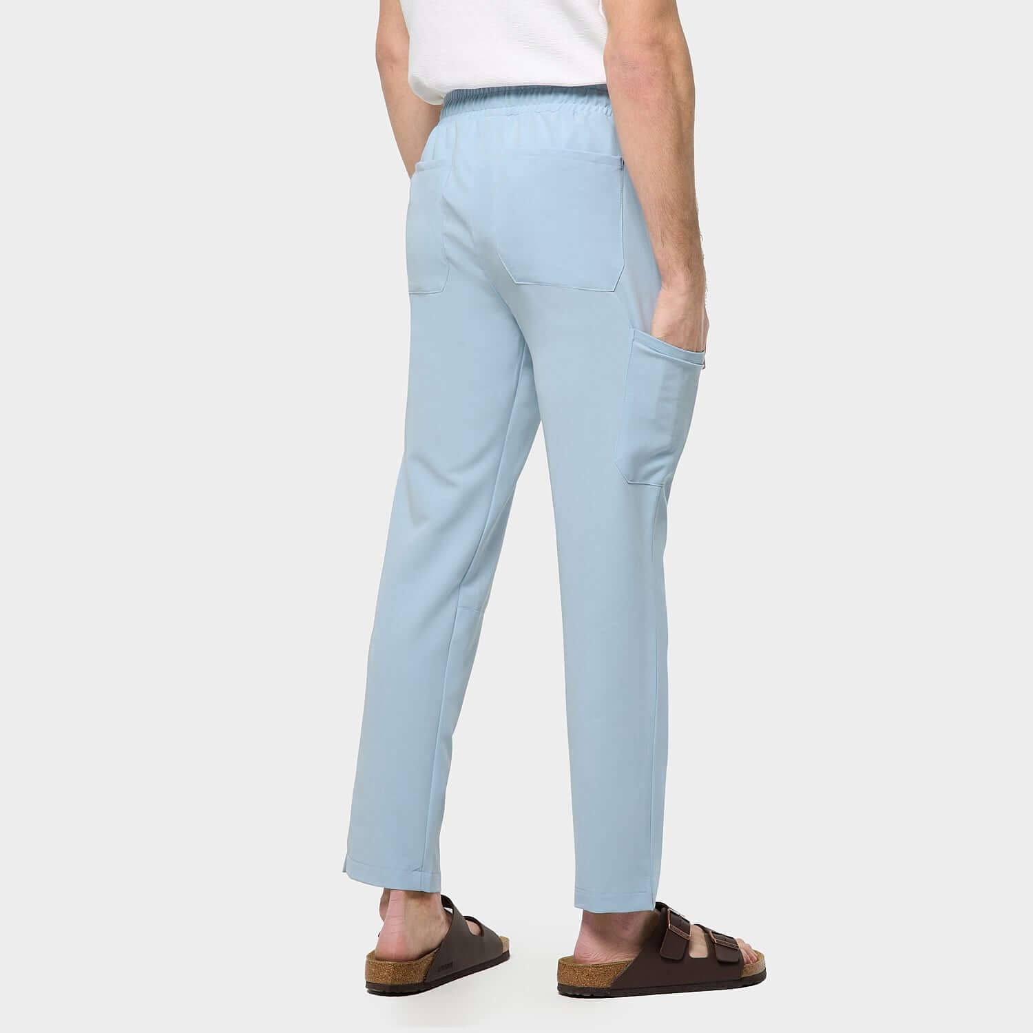 Pánské zdravotnické kalhoty BABY BLUE