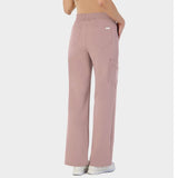 Női bő szárú orvosi nadrág - DUSTY PINK