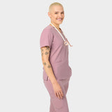Zdravotnická halenka EMILY scrubs - BLOSSOM PINK